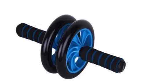 Тренажер-колесо для пресу Double Wheel ABS Health Abdomen Round Подвійне LF227