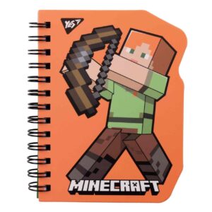 Блокнот В7 "Minecraft" YES cпіраль 60 арк клітинка