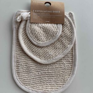 e8998b14-149a-4c65-818c-088d73134431.jpg Набір Мочалок/дисків для вмивання натуральні/скрабуючі Primark 3 шт