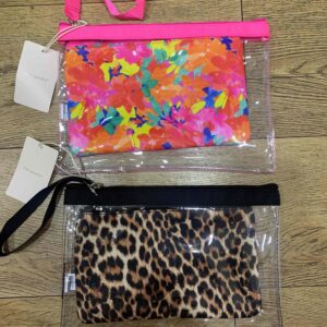 Набір косметичок "Bikini" Primark прозора/принт 2 шт