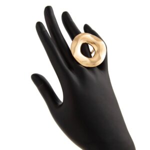 e9431fe6-ca15-4c39-8559-c53062a3c451.jpg Каблучка жіноча "Геометрична" абстрактна кругла золота (10326)