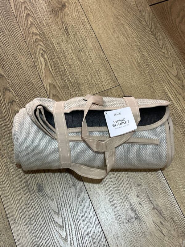 Скатертина для пікніка "Picnic Blanket" Primark беж (135*150)