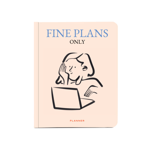 Планер-щоденник "Fine plans only" Orner бежевий