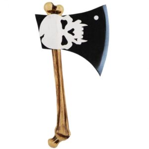 Декор на Хелловін "Сокира з черепом" 37*18 см