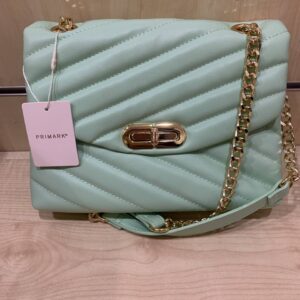 Сумочка-конверт з ручками стьобана Primark фісташкова