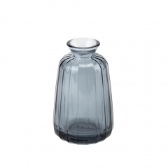 Ваза скляна "Версаче", (11*7 см), зелена/синя/коричнева