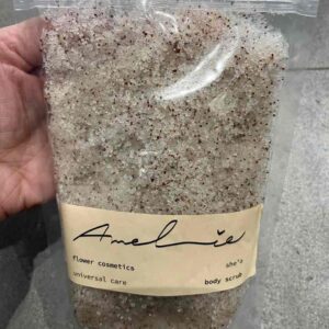 Скраб для тіла на основі солі мертвого моря в асортименті Ameli