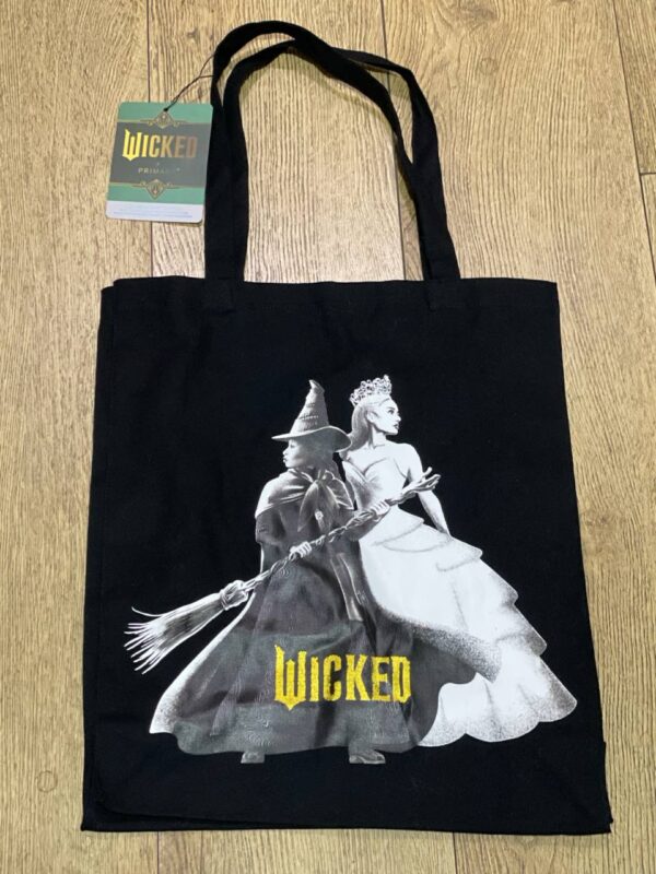 Сумка-шоппер/ Екосумка "Wicked/Harry Potter" Primark чорна