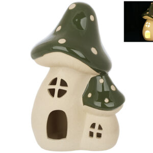 ef22f6ca-7980-4ed3-8ab6-59fa4b4c1e71.jpg Декор керамічний "Будиночок-Гриб" з LED підсвічуванням 12.6*10*19.5 см білий