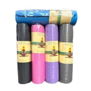 Каримат/ Килимок для йоги Power System Fitness Yoga мікс кольорів