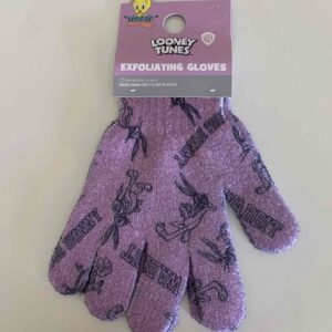 f0b51be6-9796-4a18-a2ab-2a1f350abc9a.jpg Рукавиці скрабуючі Primark "Looney Tunes" фіолетові 1 пара