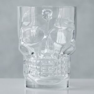 Келих для пива «Череп» прозорий 500 мл