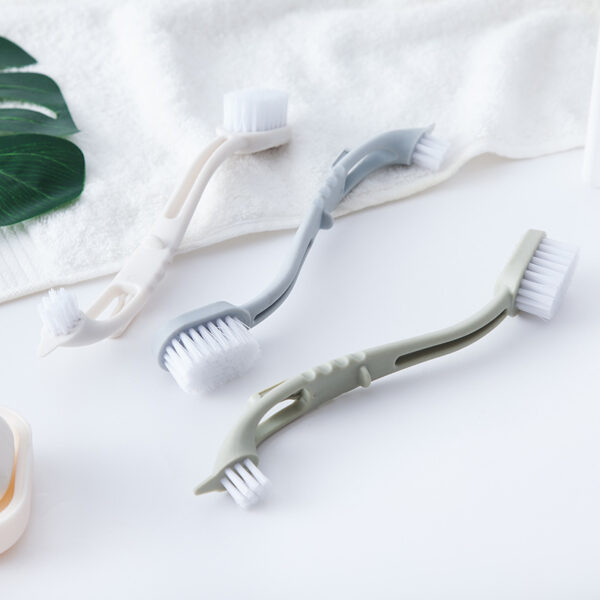 Щітка двостороння господрська для чищення взуття чи одягу