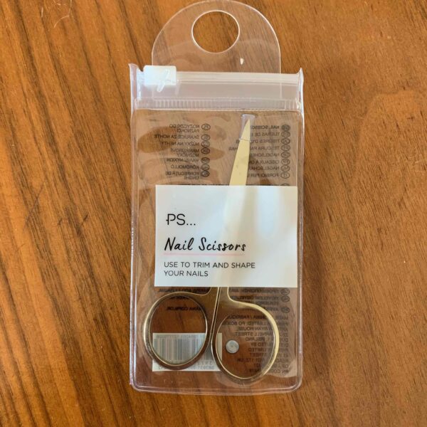 Ножиці манікюрні Primark золоті