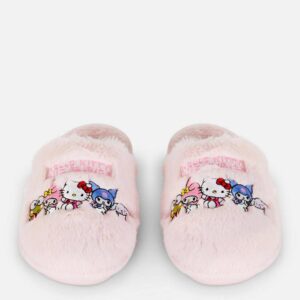 Тапочки-сабо жіночі "Hello Kitty&Friends" Primark (устілка меморі) плюшеві рожеві