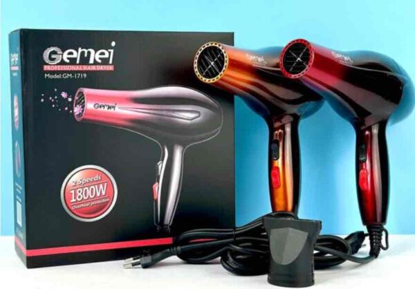 Фен для волосся Gemei GM-1719