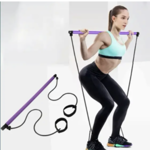 Гімнастична палка з єспандером для Фітнесу