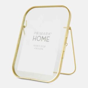 f89809ac-17e6-4c76-a455-ace9085587ca.jpg Фоторамка Primark скляна з золотим металевим обідком 10*15