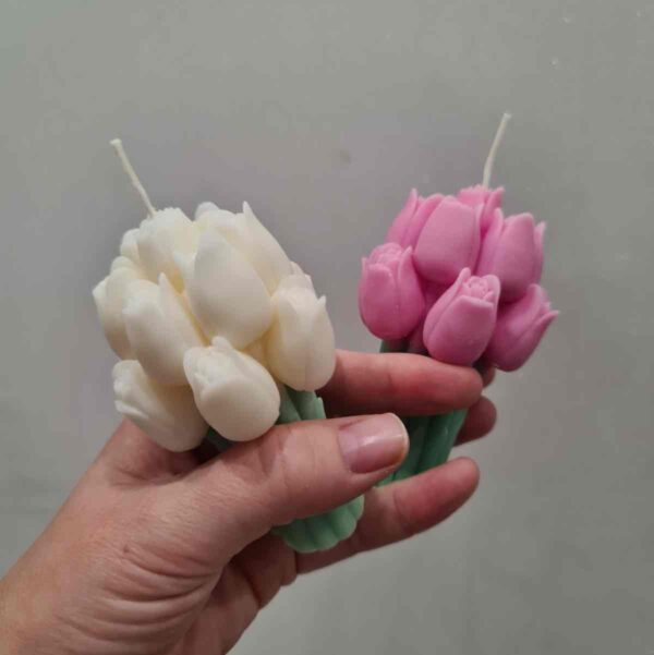 Свічка ароматична Solodka "Букет тюльпанів"