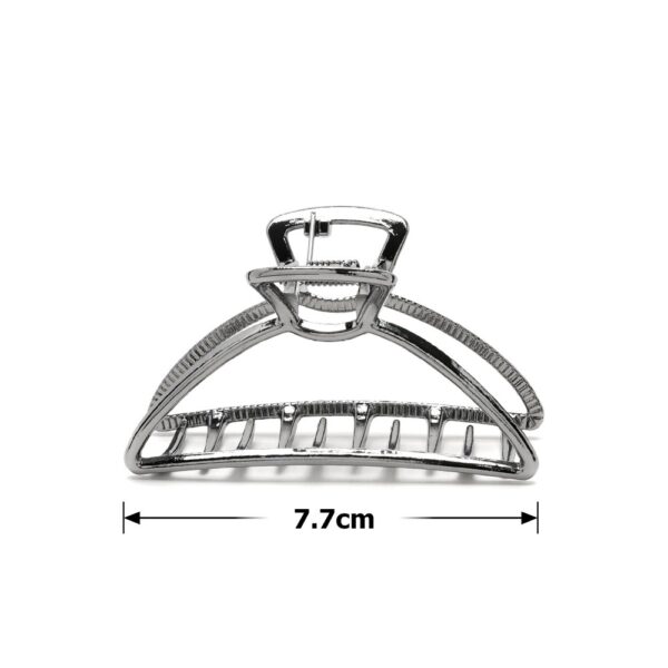 f964189a-b5de-432e-a5b1-787b7545334f.jpg Заколка/краб для волосся металева овальна 7,7 см графітова