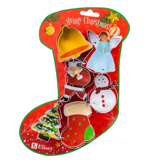 Форма для різдвяного печива 6 шт