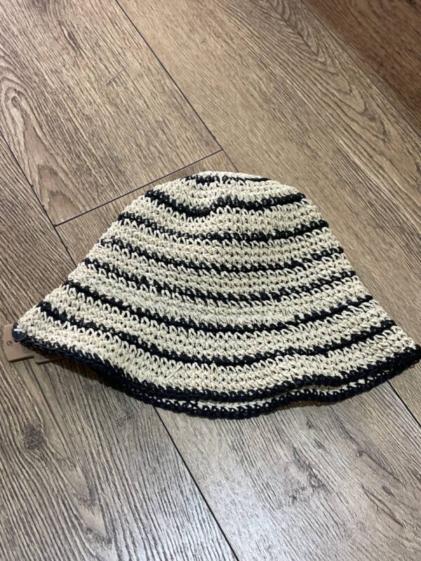 Капелюх солом'яний гачкований Primark смужка