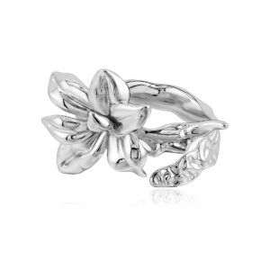 fa2cd147-0819-4895-bffe-a7856e207ea4.jpg Каблучка жіноча геометрична "Квітка" срібна (10598)