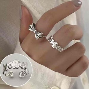 Каблучка жіноча "Геометрична" срібна (7380)