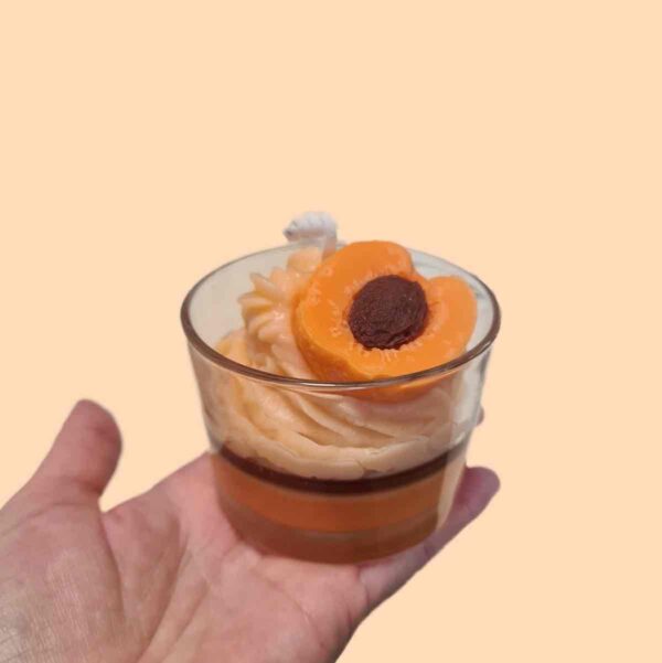 Свічка Solodka ароматична «Абрикос» в склянці