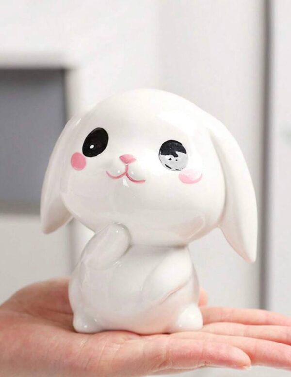 Скарбничка керамічна "Зайка" 11*10 см