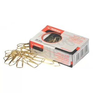 fc0af143-a163-4015-aea5-daf4f1fe3361.png Скріпки NORMA "Човник", оміднені 28мм (100шт)