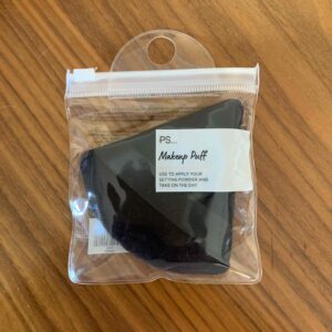Спонж для макіяжу/Паф для пудри "PS..." Primark чорний 1 шт