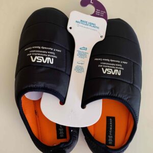 Тапочки-сабо чоловічі Primark "NASA"(з переробленого пластику) чорні