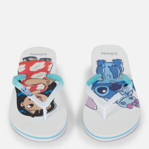 Шльопанці жіночі резинові "В'єтнамки" Primark "Stitch & Lilu"