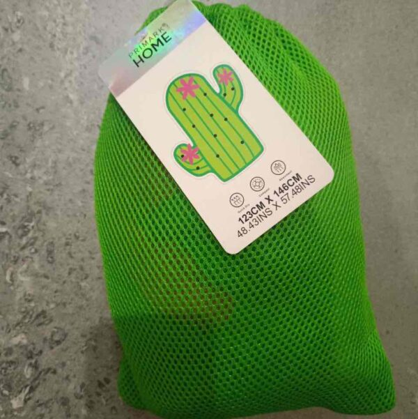 Рушник/покривало для пляжу «Кактус» Primark в чохлі