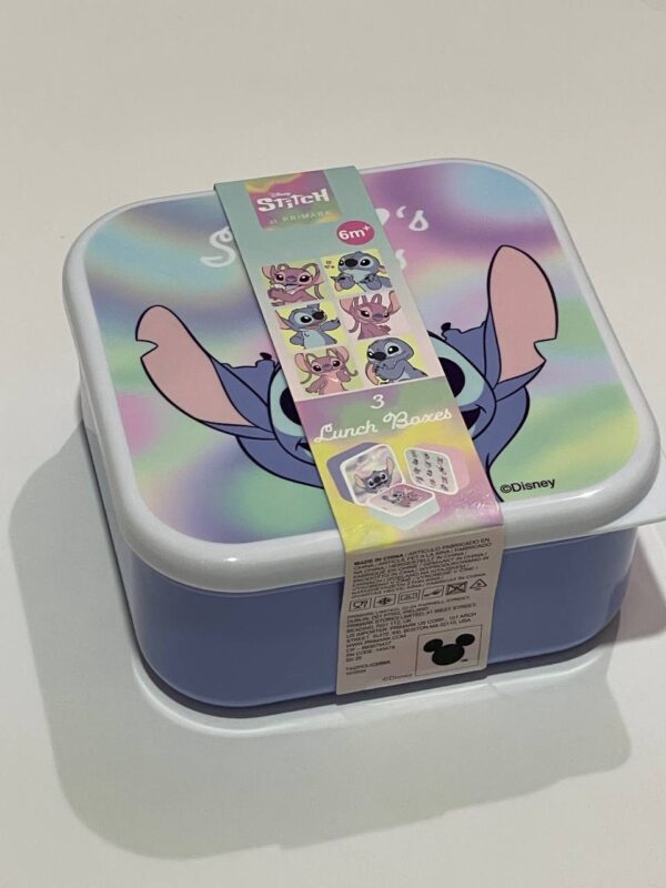 Набір з 3-х ланч-боксів "Stitch" Primark