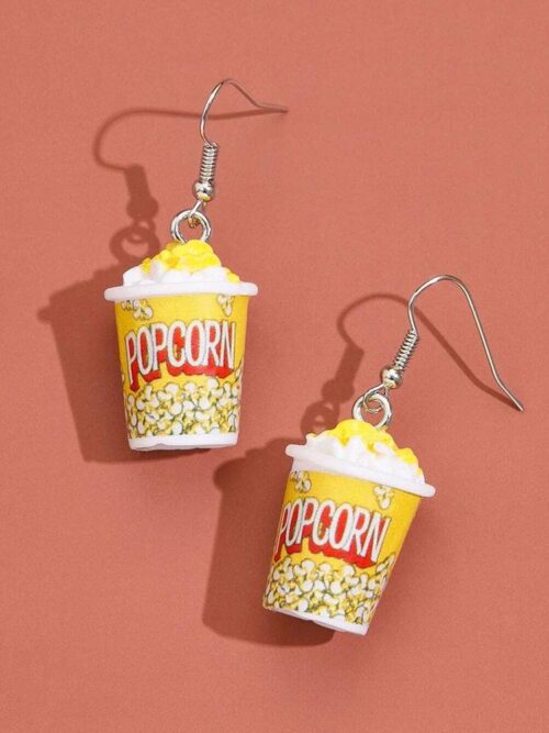 Сережки в стилі DIY "Попкорн/ Popcorn"