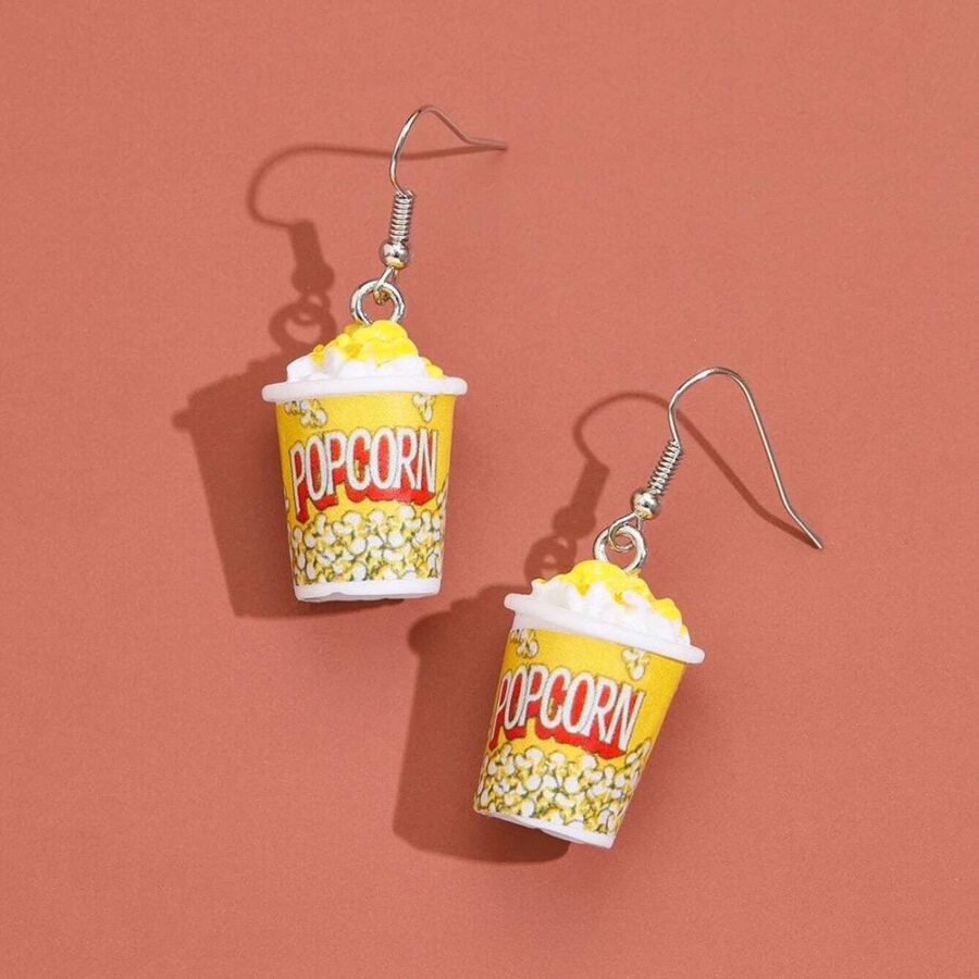 Сережки в стилі DIY "Попкорн/ Popcorn"