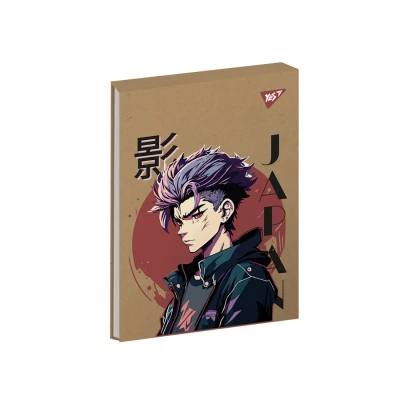 Блокнот B6 YES "Anime" крафт 80 арк.