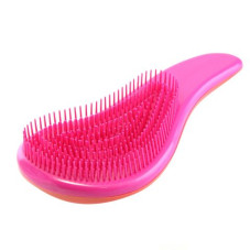 Щітка для волосся портативна блакитна/рожева/чорна