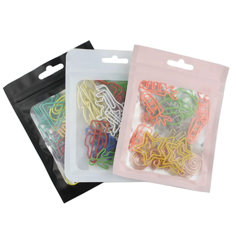 Скріпки канцелярські креативний мікс