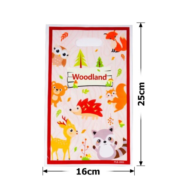 Пакет подарунковий ПВХ (16*25) 10 шт "Звірята"