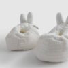 Тапочки-3D жіночі "Miffy" Primark плюшеві в рубчик білі