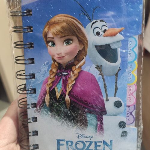 Блокнот 14*9.5 "Frozen", на спіралі, у лінійку