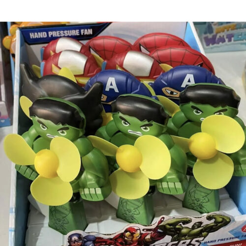 Вентилятор дитячий ручний "Супергерої"