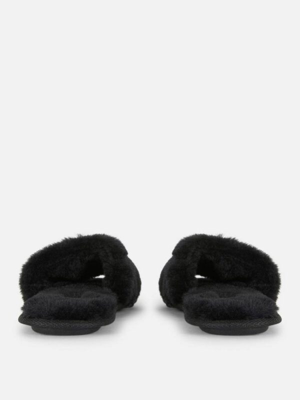 Тапочки-бандо жіночі Primark плюшеві (устілка меморі) чорні
