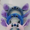 Обруч для волосся плюшевий "Stitch/ Стітч" мікс кольорів