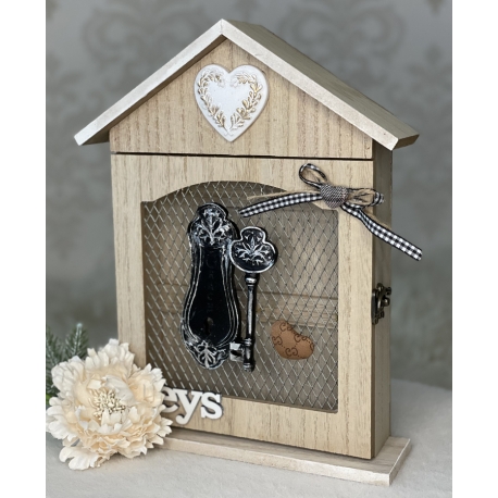 0b474f8b-cce8-493c-9af5-8c8916c5e851.jpg Ключниця "Keys" форма будинку світле дерево