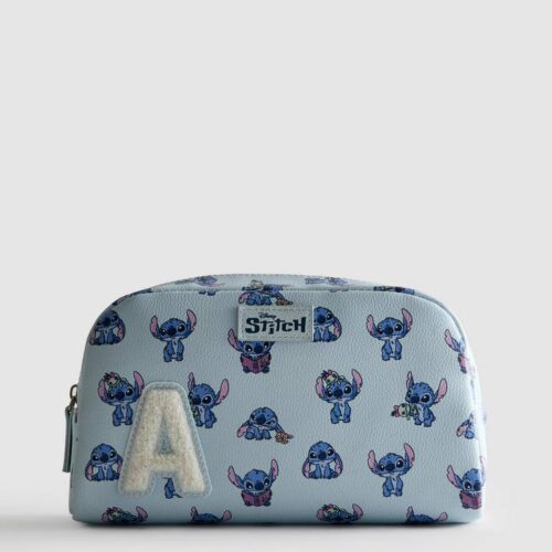 Косметичка об'ємна "Stitch/ Стітч" Primark еко-шкіра блакитна