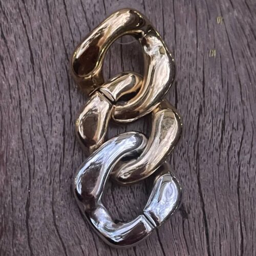 0d30d9ad-e133-433e-a526-7cf4660fdea0.jpg Сережки "Ланцюг" масивні золотий зі срібним (2748)